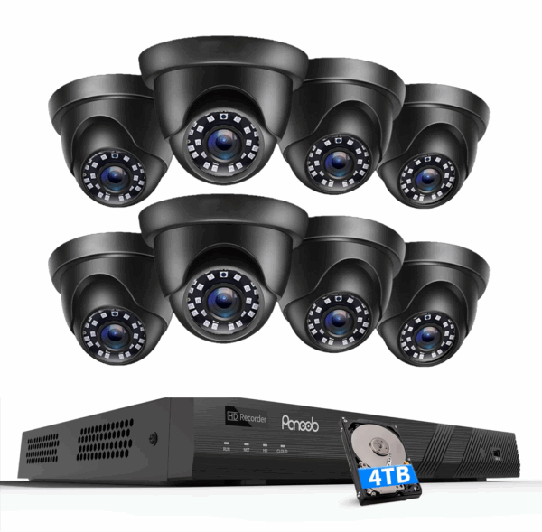 Kit 8 Cámaras de Seguridad