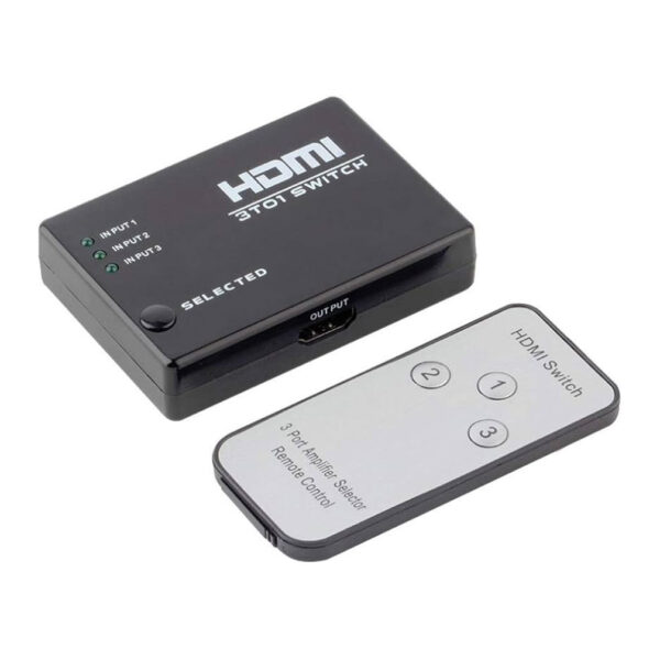 Switch Sure Con 3 Puertos de Hdmi