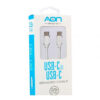 Cable AON USB-C to USB-C 3.5 Metros