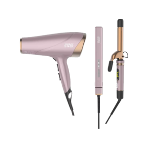 SET 3 EN 1 PROFESIONAL SECADORA, PLANCHA Y BUCLEADORA