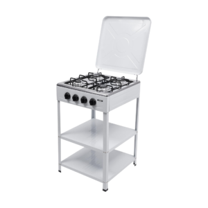 COCINA A GAS (4 QUEMADORES) CON ENCENDIDO PULSANTE