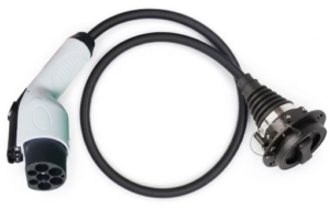 Adaptador para cargador de vehículo eléctrico
