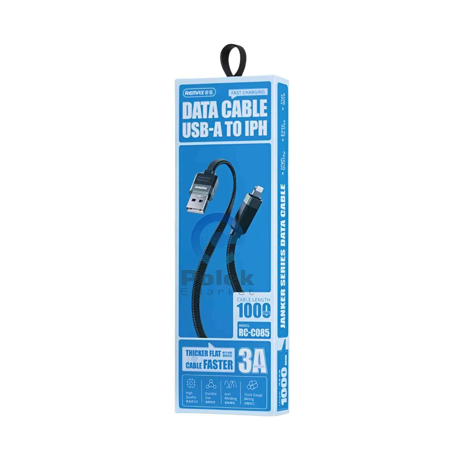 Cable de datos y carga rápida USB-A a USB-C - Imagen 2